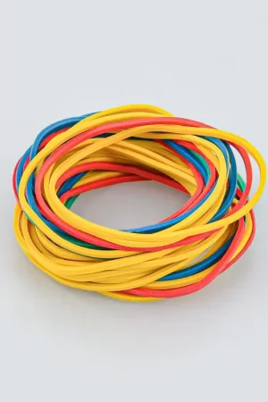 Lot de 25 élastiques multicolore Dernière Chance